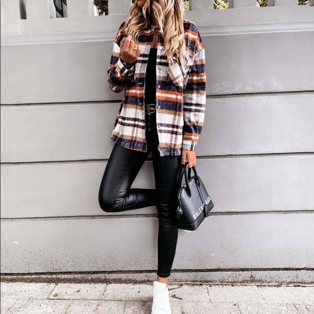 Pumpkin Spice Plaid